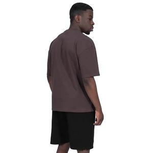 T-shirt rouge en coton surdimensionné pour hommes grands, à séchage rapide, avec logo imprimé par sublimation de haute qualité, en vente chaude, en taille plus pour adultes - Product Image 4