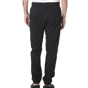 Men's 100% Cotton Canvas Jogger Pants Mid Waist Zipper Pockets Drawstring Breathable Eco-Friendly Quick Dry Casual - Product Image 3