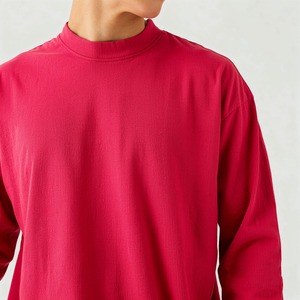 Wholesale 100% Cotton Long Sleeve T-Shirt – Crew Neck, Unisex, Custom <b>Logo</b>, OEM Available - Product Image 6