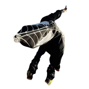 Premium Thick Fleece 400 GSM Algodón Drop Shoulder Full Face Zip Up Hoodie Cut & Sew Bulk Streetwear Proveedor Sudadera con capucha - Product Image 4