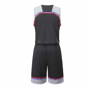 Tenues de basketball personnalisables à séchage rapide, respirantes, imprimées avec un design unique, vêtements de sport de haute qualité, vêtements d'équipe, 100% polyester - Product Image 2
