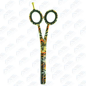 Ensemble de ciseaux de salon pour barbier et effilage, 5,5 pouces, ciseaux professionnels pour la coupe et l'effilage des cheveux avec étui de protection - Product Image 3