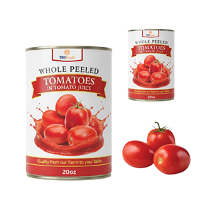 Tomates Enteros Pelados en Jugo de Tomate, Deliciosos y de Calidad de Exportación, de Fábrica en Vietnam, con Empaque Personalizado - Product Image 1