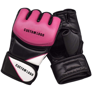 Guantes de MMA, Nuevos Guantes de Boxeo de Cuero para Artes Marciales Mixtas, Guantes de Entrenamiento de Muay Thai, Guantes de Kick Boxing con Personalización OEM - Product Image 2