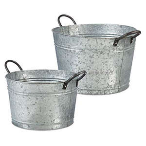 Cubo de hierro moderno, macetas y jardineras personalizadas para decoración del hogar y jardín, jardineras de hierro baratas para la India - Product Image 6