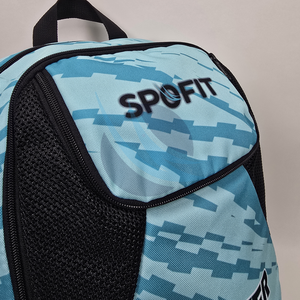 Sacs de football de dernière conception en gros, logo personnalisé, grande capacité, sac à dos de football sublimé, sac à dos de sport à bandoulière - Product Image 4