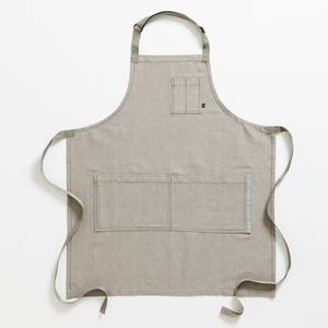 Tablier en toile imprimé avec logo personnalisé, sangles en cuir détachables, uniforme professionnel pour barman, barista, coiffeur, multifonctionnel - Product Image 1