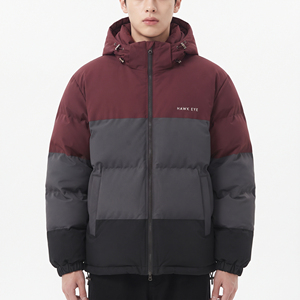 Chaqueta de Invierno para Hombre Hawk Eye, Impermeable, Cortavientos, Acolchada, Informal, con Cierre de Cremallera, Relleno de Poliéster Grueso, Personalizable - Product Image 5