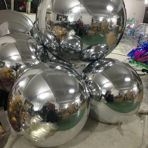 Globe miroir géant de haute qualité 2026 en PVC gonflable, décoration, grand ballon brillant pour les fêtes, publicité gonflable d'usine - Product Image 4