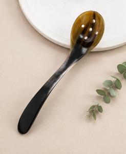 Cuchara de Sopa Hecha a Mano de Lujo con Cuerno de Búfalo Natural, Apta para Alimentos, Ecológica, Vajilla Ecológica - Product Image 6