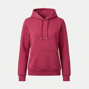 <b>Drop</b>-shoulder Women's Winter Customized Color Hoodies Casual Full Sleeve Brushed Cotton Fleece Loose Fit Custom Printed - Product Image 1