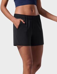 Pantalones Cortos de Algodón para Mujer, Cintura Media, Tejido Elástico, Casuales, para el Hogar, Transpirables, Ecológicos, de Secado Rápido, para Verano - Product Image 2
