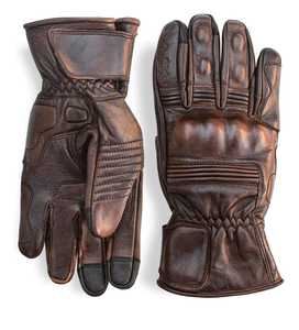 Guantes de Motocicleta de Cuero Negro, Estilo Deportivo, Térmicos, Hasta la Muñeca, Sin Forro, para Invierno, Ciclismo y Motociclismo - Product Image 2
