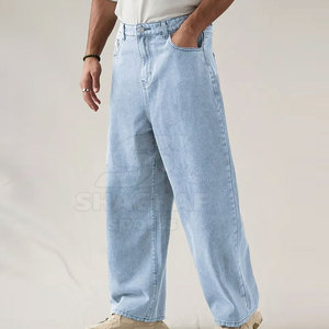 Pantalon baggy décontracté en tissu léger, coupe confortable, style quotidien, matière douce - Product Image 3