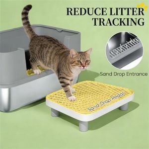 Lettiera per Gatti in Acciaio Inossidabile, Contenitore per Rifiuti Animali con Design Premium, Accessorio per l'Igiene Felina - Product Image 4