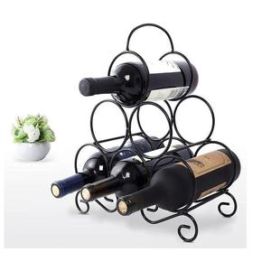 Magnifique support à bouteilles de vin en métal, dernier design, organiseur de bouteilles de vin, présentoir à bouteilles, support de présentation de bouteilles. - Product Image 1