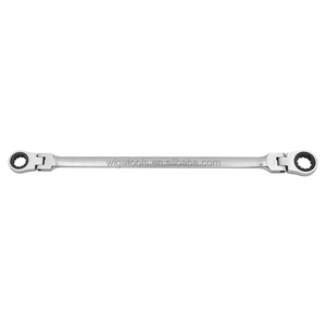 [WIGA] Clé à cliquet professionnelle à double tête flexible et durable à long manche pour les projets d'ingénierie - Product Image 1
