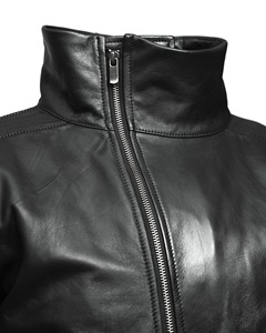 Men's Luxury Genuine Leather Trucker <b>Jacket</b> Modern Western Style Full Grain Leather Fashion Coat Wholesale Manufacturing - Product Image 5
