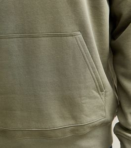 Sweat-shirts à capuche unisexes de haute qualité, en coton épais 450 GSM, sans cordon, personnalisables avec logo, grandes tailles, pour hommes - Product Image 3