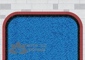 Grille de drainage pour piscine (87105 177 20 mm) pour carrelage intérieur, usage en supermarché, hôtel, villa - Product Image 4