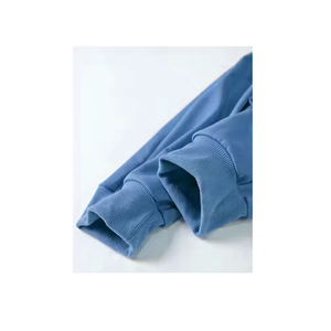 Conjunto Deportivo Unisex Azul con Capucha, Sudadera de Manga Larga con Estampado, Pantalones Deportivos Casuales, Transpirable, de Algodón, para Invierno, SHAFIQ - Product Image 2
