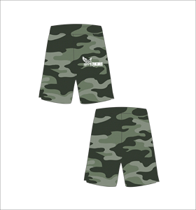 Shorts de bain personnalisés à séchage rapide, décontractés, style Bermuda, pour la plage - Product Image 1