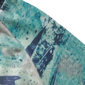 Chemise de pêche à capuche pour homme, imprimée par sublimation, UPF 50, anti-UV, pull à manches longues en polyester pour activités de plein air - Product Image 4