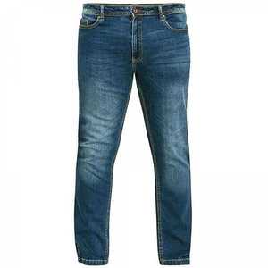Jeans de Mezclilla de Lujo para Hombre, Corte Recto, Cintura Media, Desgastados, Colores Personalizados, Secado Rápido, Transpirables, Lavado a la Piedra, Estilo Urbano - Product Image 1