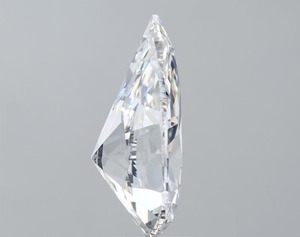 Diamant de laboratoire taille poire 4,02 carats, couleur D, clarté SI1, triple excellente, certifié CVD, éclat blanc, solitaire, pierre précieuse non montée - Product Image 4