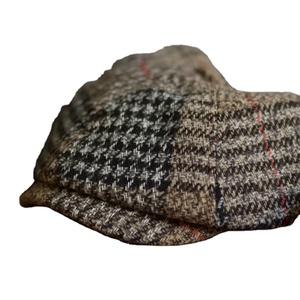Autumn Winter Men's <b>Newsboy</b> <b>Hat</b> Wool Blend Male Beret Men and Women England Gatsby Retro <b>Hat</b> Driver Flat Cap - Product Image 4