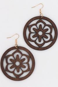 ต่างหูไม้แฟชั่นสวยงามสำหรับงานปาร์ตี้ งานแต่งงาน คุณภาพสูง ดีไซน์ทันสมัย - Product Image 3