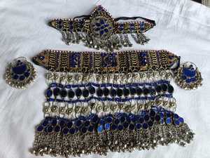 Juegos de Joyería Afgana Vintage de Plata Chapada, Hechos a Mano, de Alta Calidad, con Diseño Hermoso y Personalizado, para Regalos de Boda y Fiestas - Product Image 3