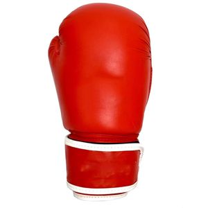 Guantes de Boxeo de Cuero Rojo con Logotipo Personalizado, Guantes Profesionales de Entrenamiento y Sparring de 8oz a 16oz para Boxeo, Muay Thai, MMA, Venta al Por Mayor - Product Image 3