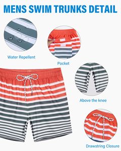 Knitted <b>Mid</b> Pockets Mesh Shorts double <b>Layers</b> Basketball Running Designer Men Heat-Transfer Printing Custom Made Drawstring 2026 - Product Image 2