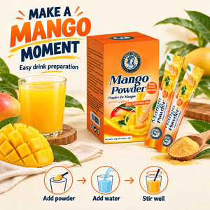 Vinut Trust, Jugo de Mango en Polvo 100% Natural Instantáneo, Bebida Dulce para Smoothies, Venta al Por Mayor, Mejor Precio, OEM, ODM, Vietnam - Product Image 1