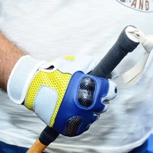 ถุงมือโปโล คาร์บอนไฟเบอร์ หนังแท้ ถุงมือกีฬา ทนทาน ขายส่ง สำหรับขี่ม้า ขี่จักรยาน ถุงมือสีดำ - Product Image 2