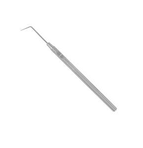 Sonda Exploradora Dental de Acero Inoxidable, Instrumento Dental Manual Plateado - Product Image 3
