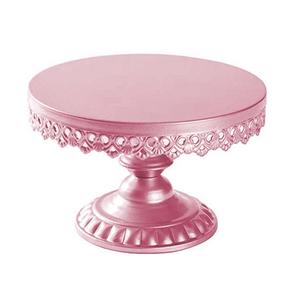 Soporte de metal para decoración de mesa de comedor con acabado en polvo, pedestal rústico para exhibir postres para bodas y fiestas de cumpleaños. - Product Image 5