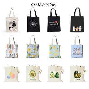 Simple Canvas <b>Tote</b> <b>Bags</b> For Students And Workers <b>With</b> Practical Design And Easy Carry Features - Product Image 5