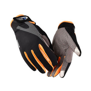 Gants de cyclisme à écran tactile en cuir et maille respirants, antidérapants, pour le printemps, à prix abordable - Product Image 4