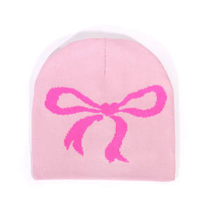 Gorro de Invierno de Punto Grueso y Cálido con Logotipo Personalizado al por Mayor para Exteriores - Product Image 3
