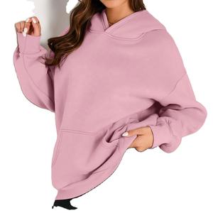 Sweat-shirts pour femmes de haute qualité, sweat-shirt uni à capuche, haut à capuche pour femmes, sweat-shirt décontracté, sweat-shirt thermique personnalisé - Product Image 6