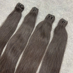 ขายส่งผมแท้เวียดนามแบบมัด  ผมตรงธรรมชาติ  ต่อผมแบบเส้น  มีสินค้าจำนวนมาก - Product Image 5