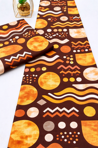 Tissu imprimé à la cire polyester personnalisé pour la production de vêtements de mode, options de marque avec logo personnalisé par Zambia Hitjem Export - Product Image 5