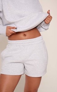 OEM Wholesale 2 Piece Shorts <b>Set</b> Full Sleeve Hoodie& Sweatpants 100%Cotton Summer Winter Matching Top Bottom Cotton Joggers - Product Image 3