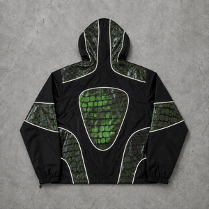 Veste coupe-vent en nylon pour homme, légère, résistante à l'eau, fermeture éclair intégrale, veste de sport décontractée pour l'aventure - Product Image 2