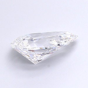 Diamant poire 3,02 carats, couleur E, clarté VVS2, pierre cultivée en laboratoire CVD, polissage excellent, pour une magnifique bague de fiançailles. - Product Image 2