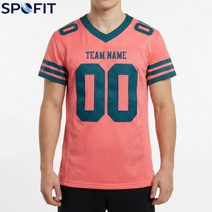 Camiseta de Fútbol Americano Personalizada para Hombre, Uniforme de Equipo con Nombre y Número, Secado Rápido, Ropa Americana, Camiseta de Fútbol al Por Mayor - Product Image 2