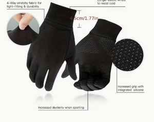 Gants d'équitation bleu clair et blanc pour femmes, coupe régulière, fermeture à crochets et boucles, accessoires équestres légers et respirants - Product Image 3