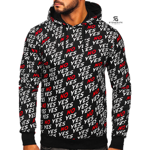 Sweat à capuche pour homme de haute qualité, sublimation, logo personnalisé, tissu polaire, vêtements de sport, entraînement, activewear 2026 - Product Image 4